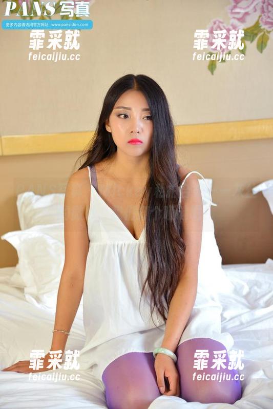 PANS写真 - Mickey私拍合集——灰丝的微妙，我们打个哑谜吧！